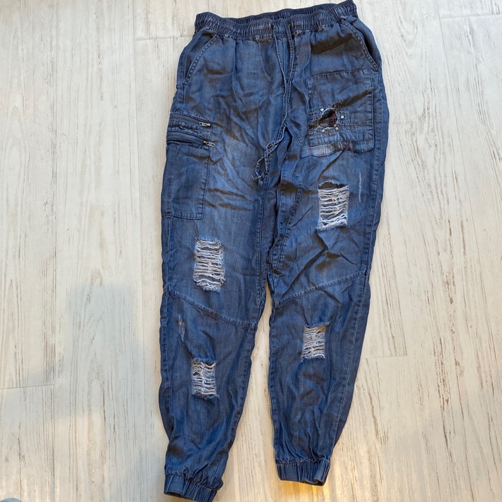 Vintage Havana distressed joggers size S